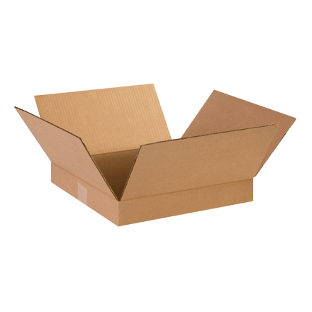 14 x 14 x 2" Flat Corrugated Boxes