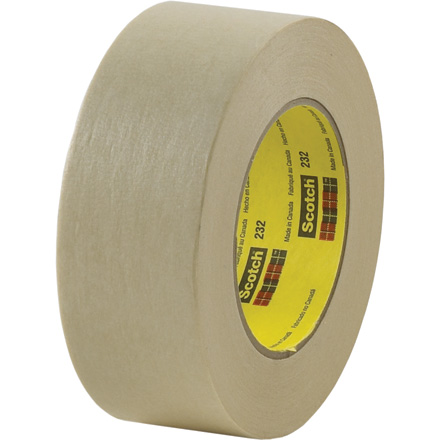 3/4" x 60 yds. (12 Pack) 3M High Performance Masking Tape 232