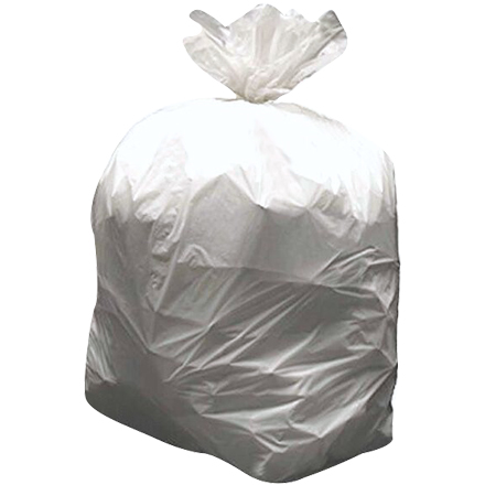 High Density Trash Liners - Natural, 60 Gallon, .47 Mil.