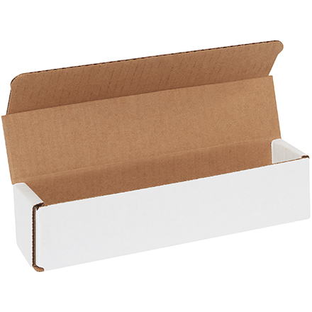 9 x 2 x 2" White Corrugated Mailers