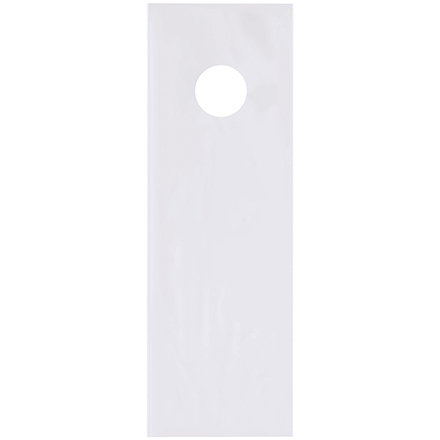 4 x 12" - 1.5 Mil Doorknob Poly Bags