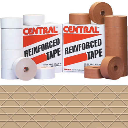 72mm x 375' Kraft Central<span class='rtm'>®</span> 235 Reinforced Tape